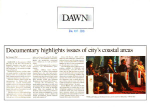 Documentary highlights issues of city’s coastal areas
4 March 2019 | Dawn
