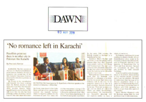 Panellists point out there is no other city in Pakistan like Karachi
3 March 2019 | Dawn