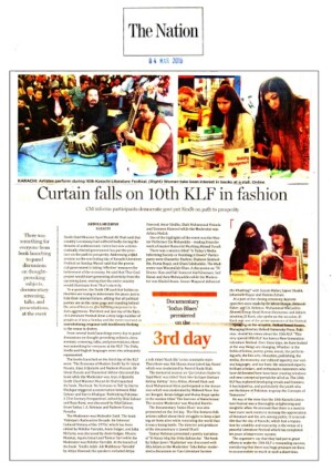 Curtain falls on 10th KLF in fashion
4 March 2019 | The Nation