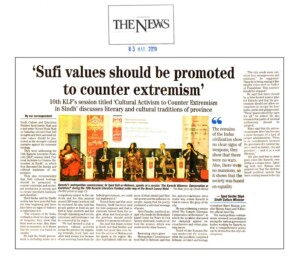 Sufi values should be promoted to counter extremism
3 March 2019 | The News International